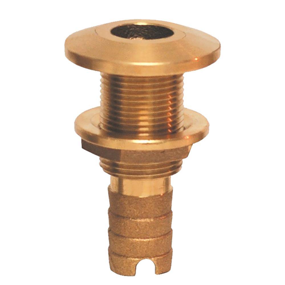 GROCO Bronze Hose Barb Thru-Hull Fitting - 1/2" [HTH-500] - shopbulluna.com