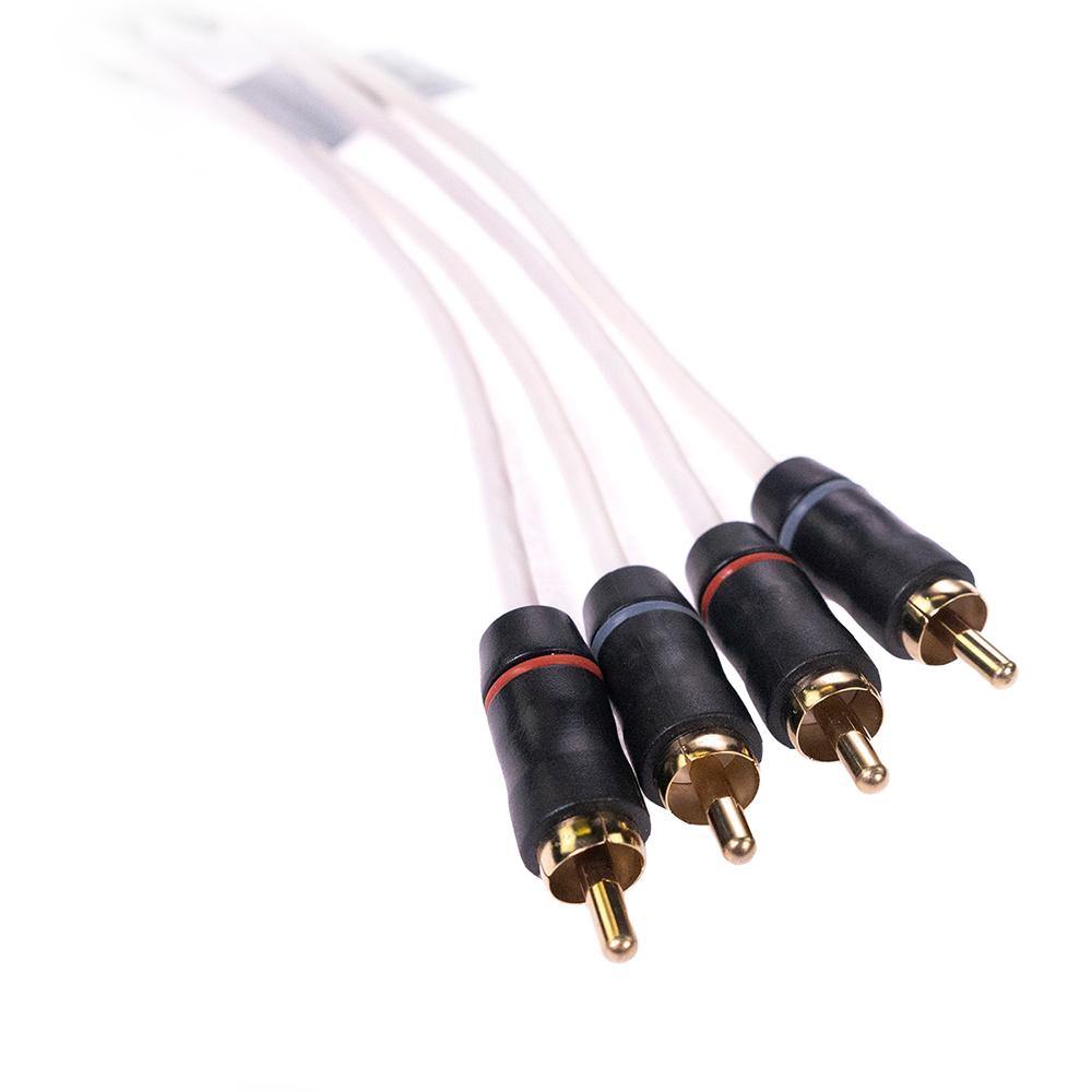 FUSION Performance RCA Cable - 4 Channel - 6 [010-12618-00] - shopbulluna.com