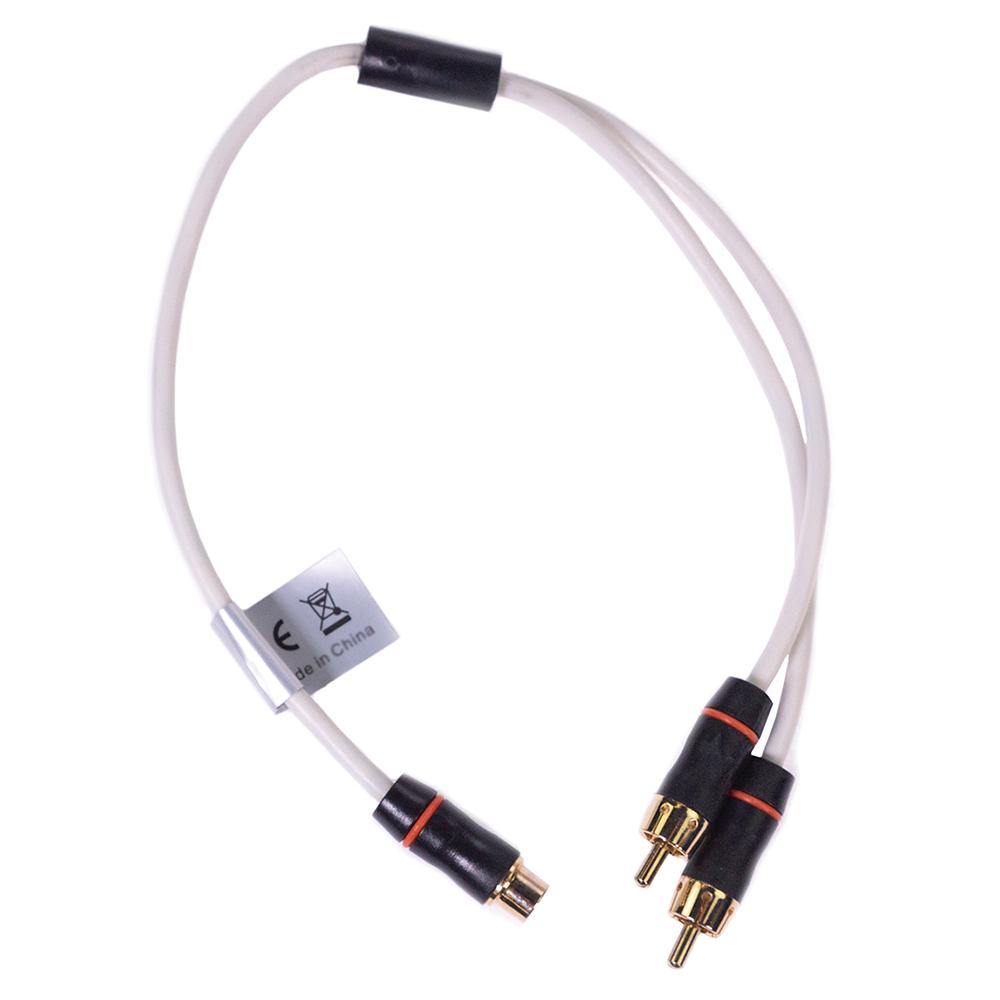 FUSION Performance RCA Cable Splitter - 1 Female to 2 Male - .9 [010-12621-00] - shopbulluna.com