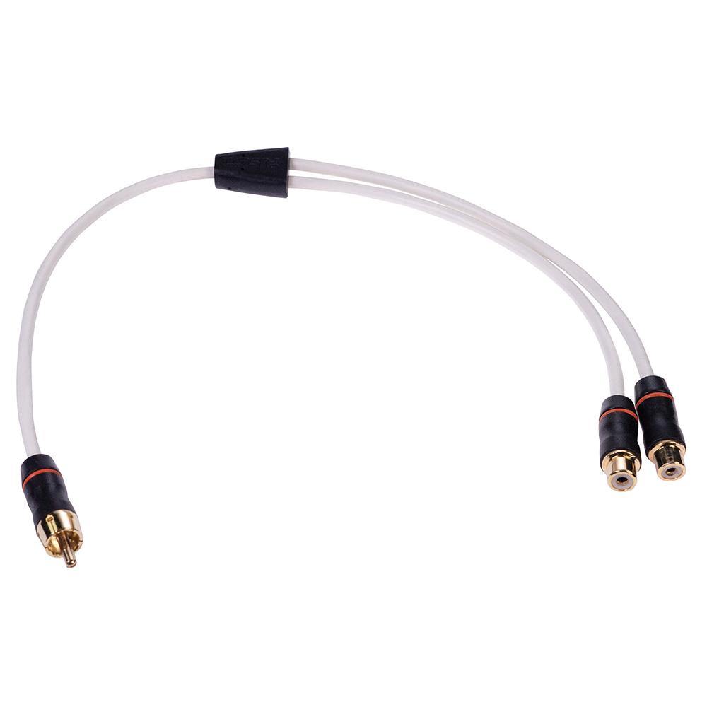 FUSION Performance RCA Cable Splitter - 1 Male to 2 Female - .9 [010-12622-00] - shopbulluna.com