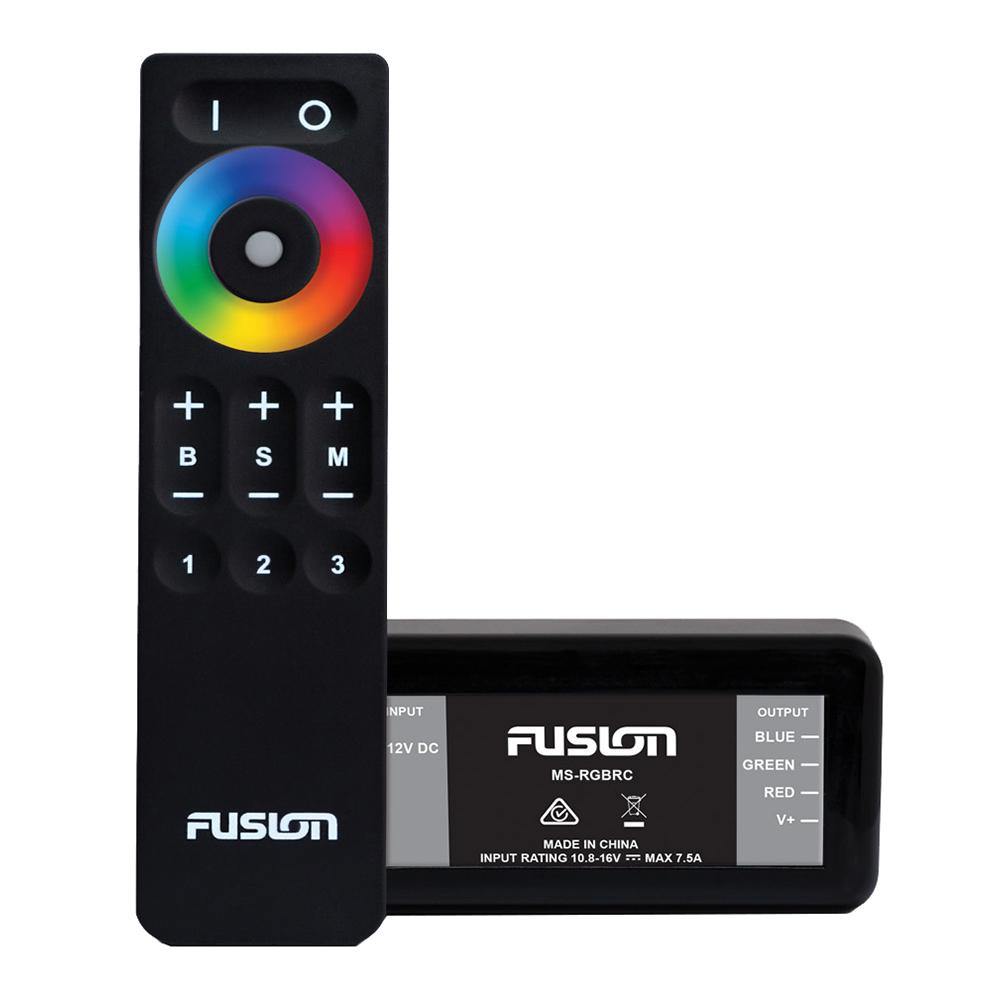 FUSION MS-RGBRC RGB Lighting Control Module w/Wireless Remote Control [010-12850-00] - shopbulluna.com