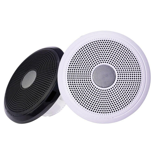 FUSION XS-F40CWB XS Series 4" 120 Watt Classic Marine Speakers - White  Black Grill Options [010-02199-00] - shopbulluna.com