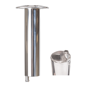 Lees Rod Holder Medium - 0 - Stainless Steel [RH5327V] - shopbulluna.com