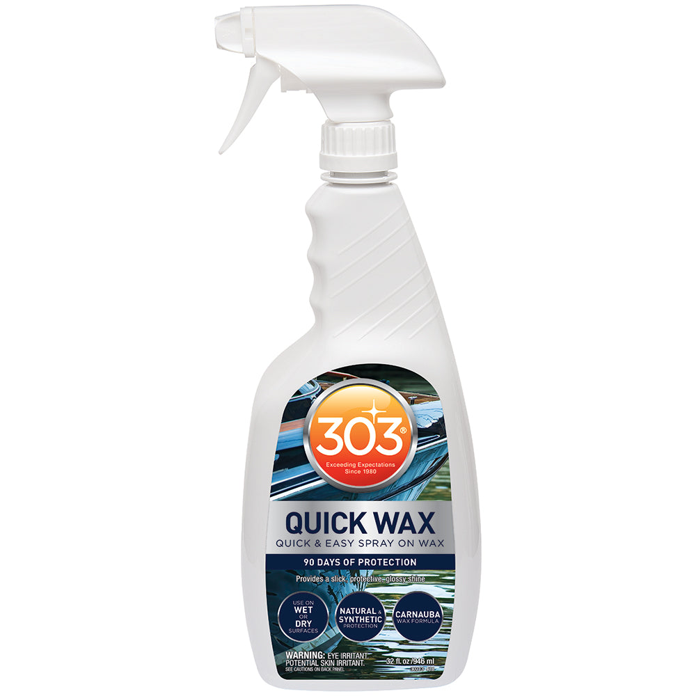 303 Marine Quick Wax w/Trigger Sprayer - 32oz [30213] - shopbulluna.com