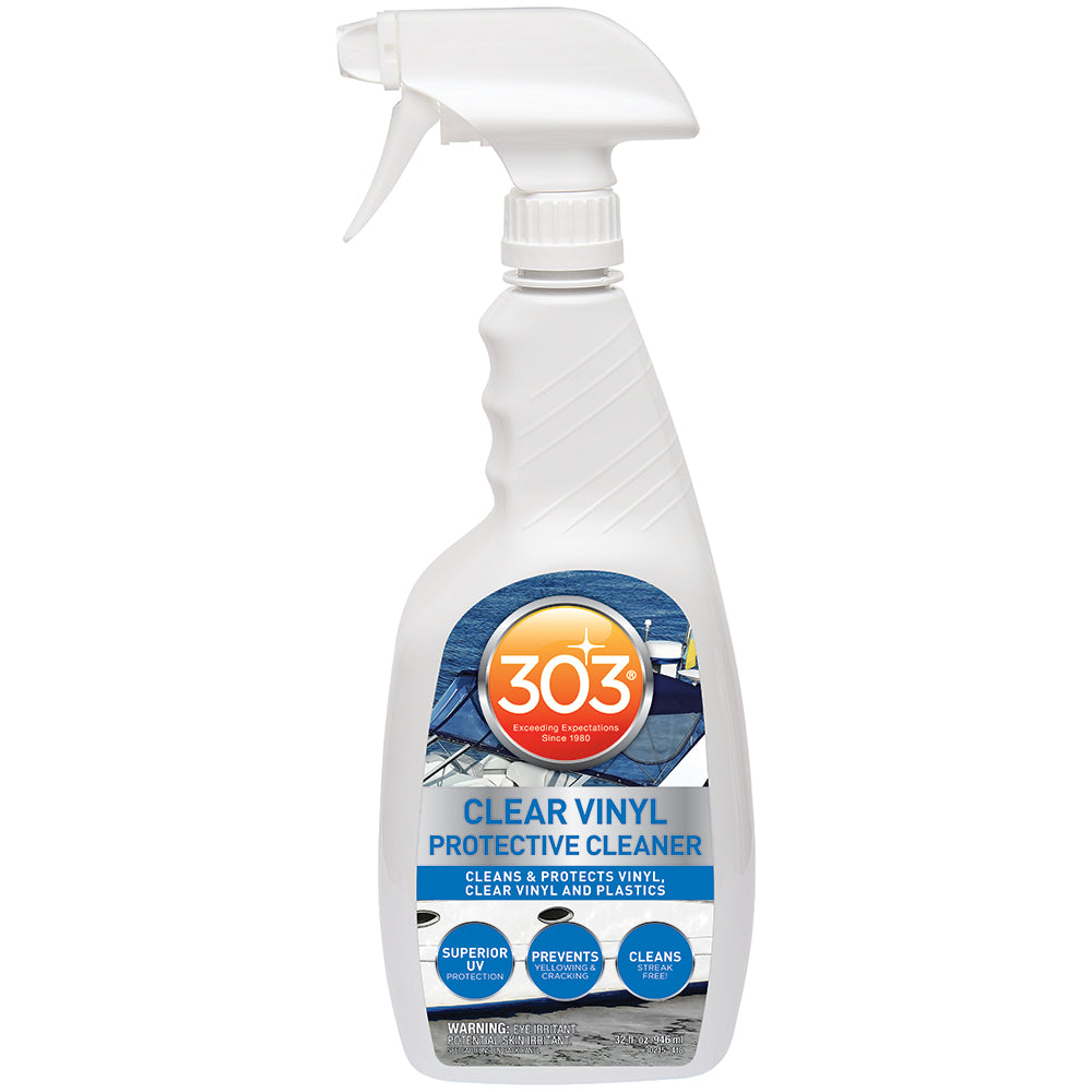 303 Marine Clear Vinyl Protective Cleaner w/Trigger Sprayer - 32oz [30215] - shopbulluna.com