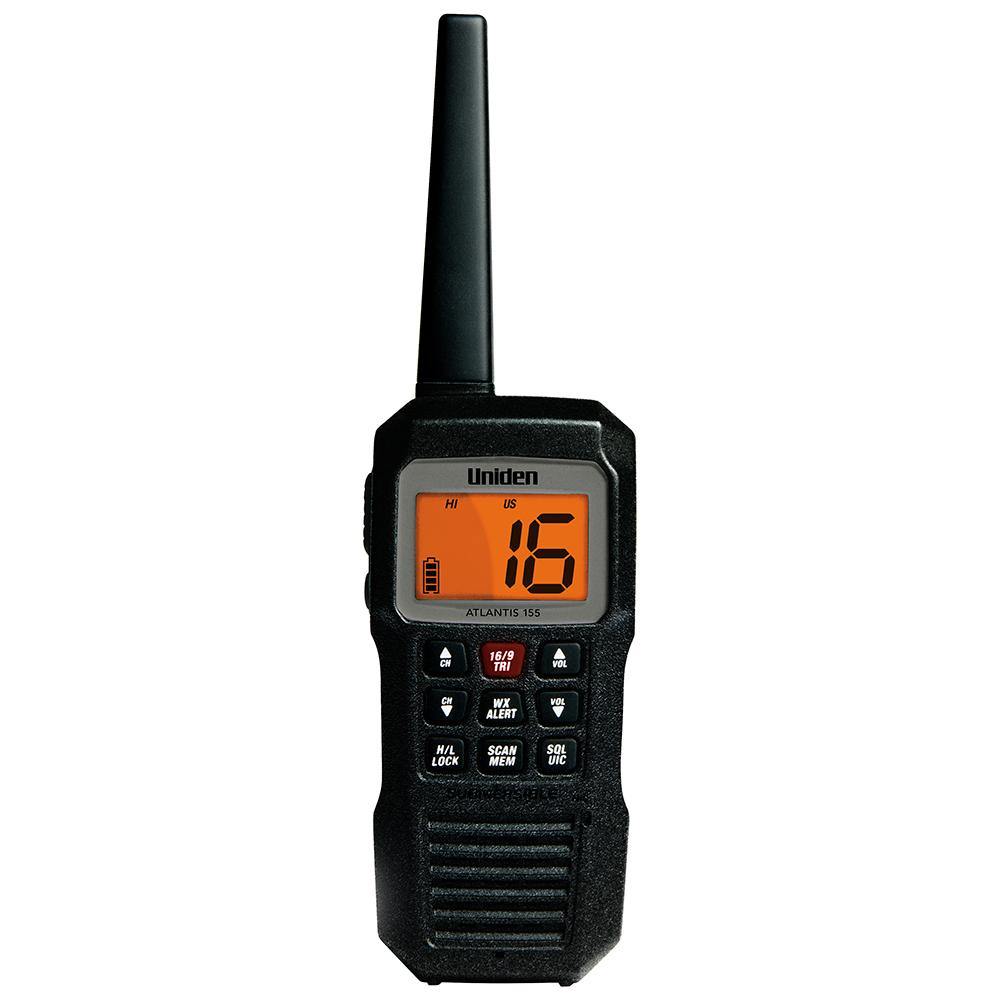 Uniden Atlantis 155 Handheld Two-Way VHF Floating Marine Radio [ATLANTIS 155] - shopbulluna.com