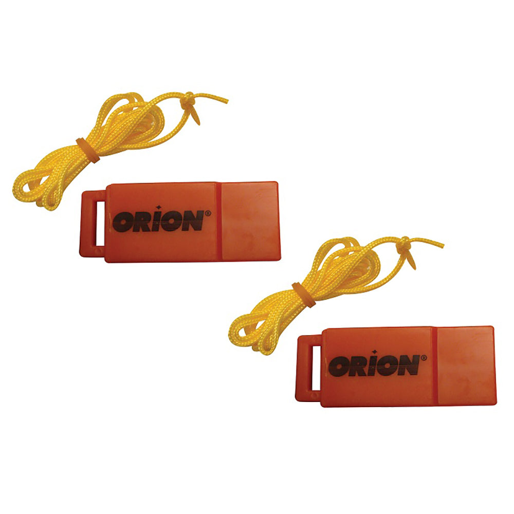 Orion Safety Whistle w/Lanyards - 2-Pack [676] - shopbulluna.com