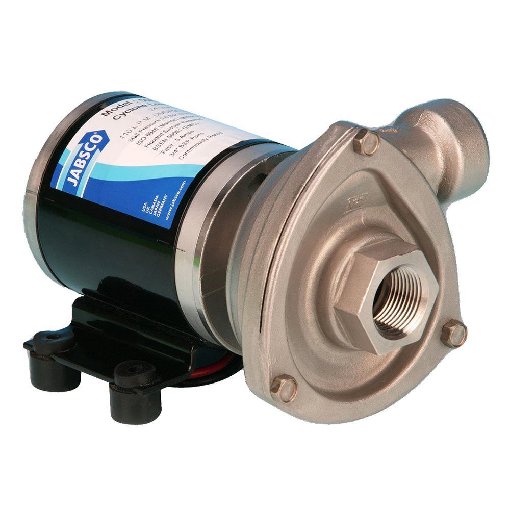 Jabsco Low Pressure Cyclone Centrifugal Pump - 24V [50840-0024] - shopbulluna.com