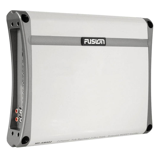 FUSION MS-AM402 2 Channel Marine Amplifier - 400W [010-01499-00] - shopbulluna.com