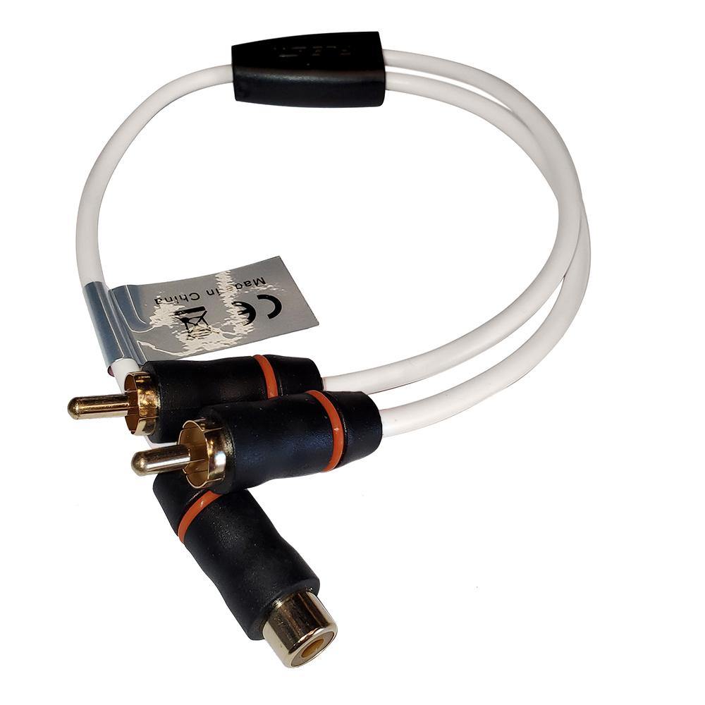 FUSION Standard RCA Cable Splitter - 1 Female to 2 Male - 1 [010-12895-00] - shopbulluna.com