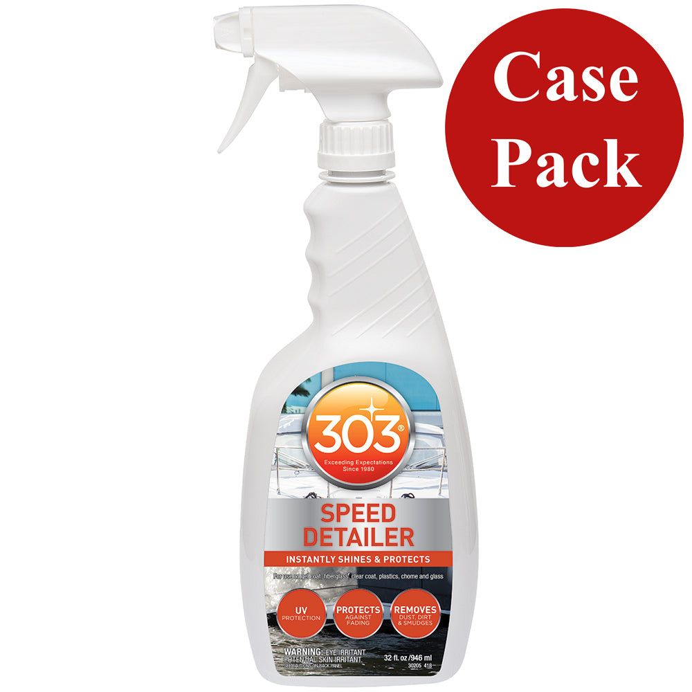 303 Marine Speed Detailer with Trigger Sprayer - 32oz *Case of 6* [30205CASE] - shopbulluna.com