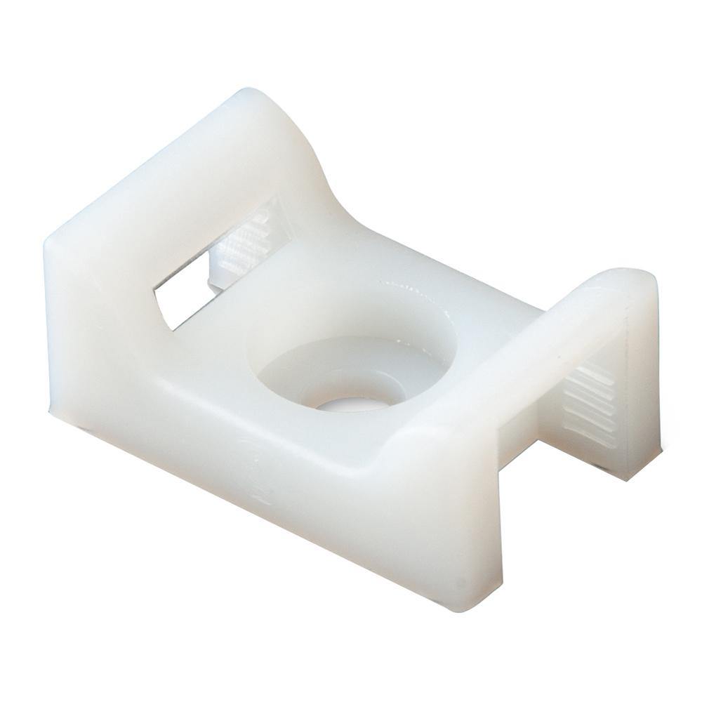 Ancor Cable Tie Mount - Natural - #10 Screw - 100-Piece [199263] - shopbulluna.com