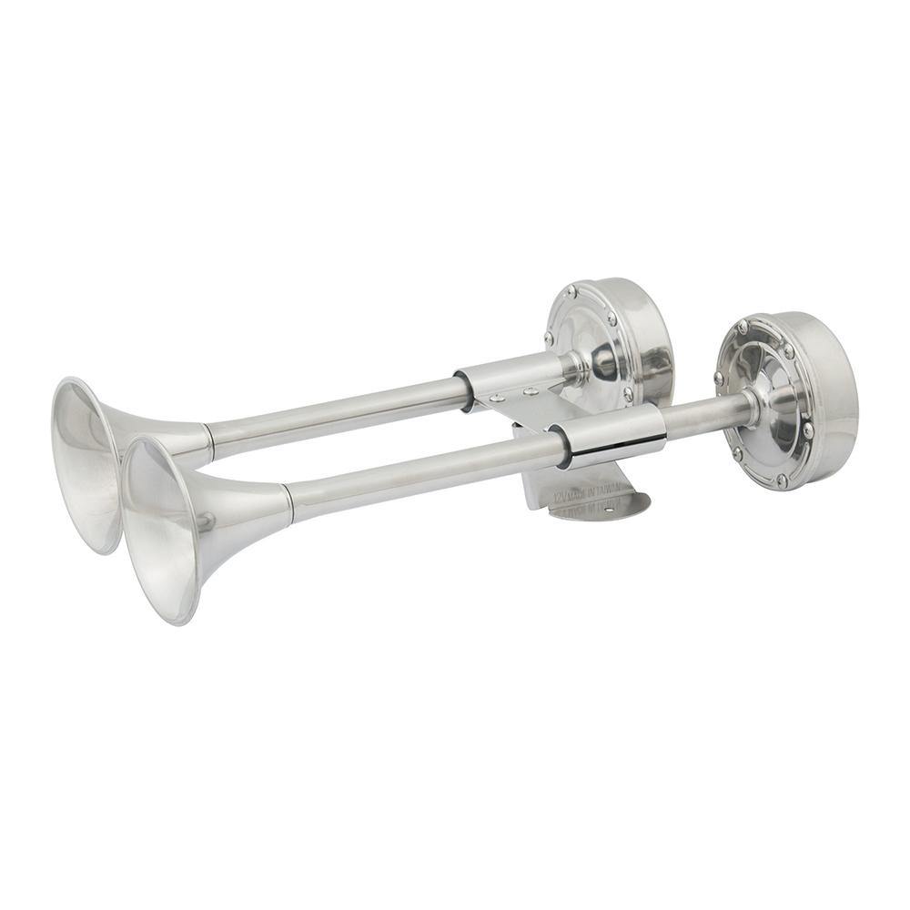 Marinco 12V Compact Dual Trumpet Electric Horn [10011] - shopbulluna.com