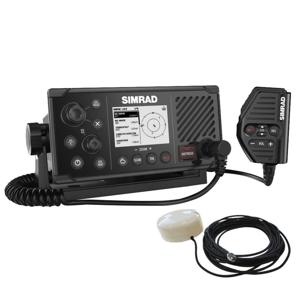 Simrad RS40-B VHF Radio w/Class B AIS Transceiver  GPS-500 Antenna [000-14818-001] - shopbulluna.com