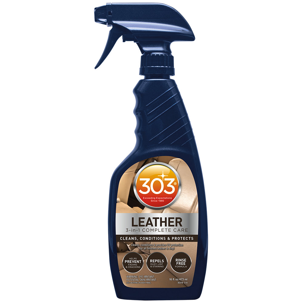 303 Automotive Leather 3-In-1 Complete Care - 16oz [30218] - shopbulluna.com