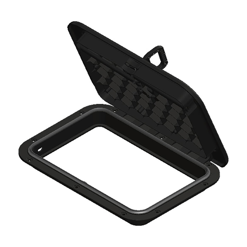 Sea-Dog Triple Lock Rectangular Marine Hatch - 10" x 14" - Black [336525-3]