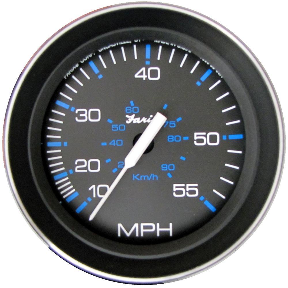 Faria Coral 4" Speedometer (55 MPH) (Pitot) [33009] - shopbulluna.com