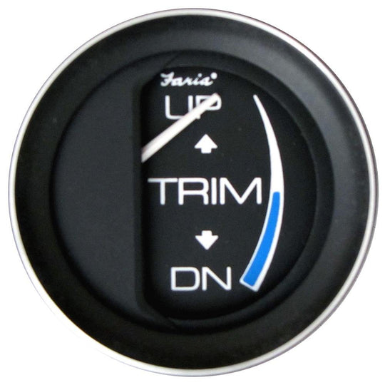 Faria Coral 2" Trim Gauge f/Suzuki, Johnson  Evinrude Outboard [13016] - shopbulluna.com