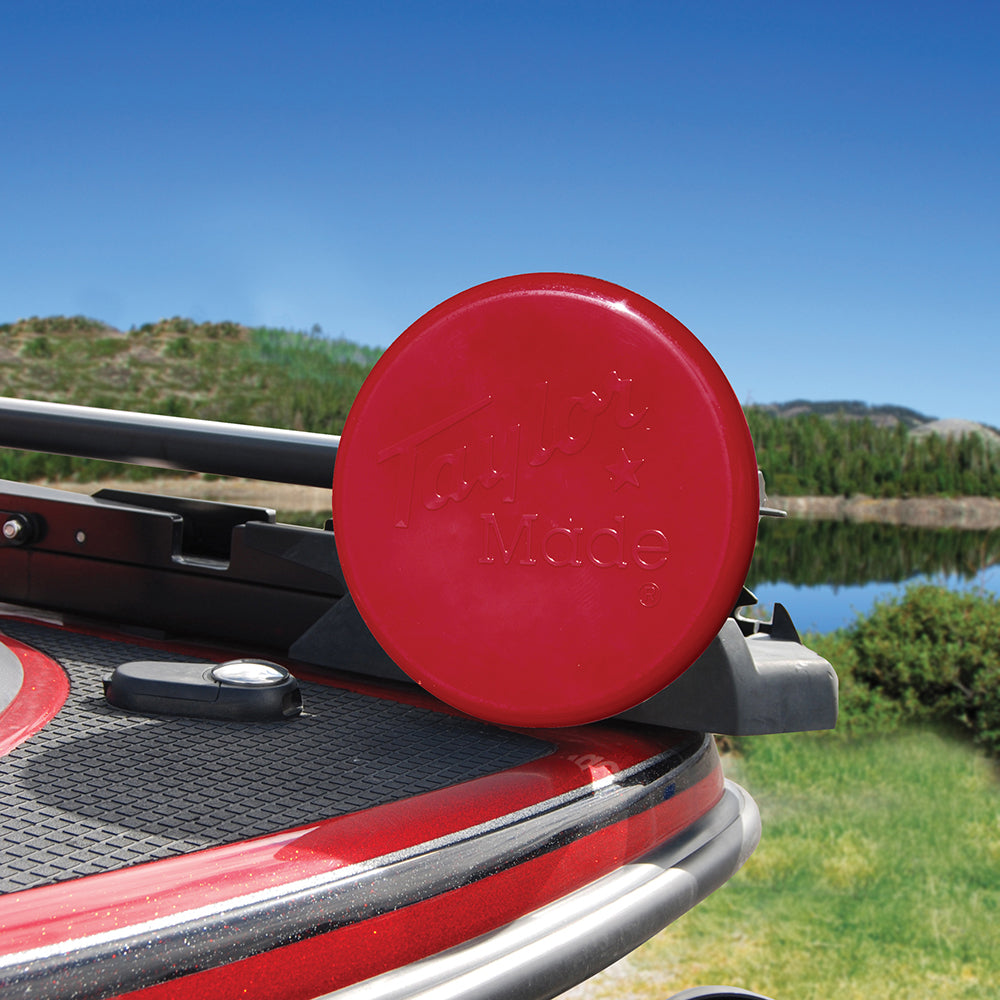 Taylor Made Trolling Motor Propeller Cover- 3-Blade Cover - 10"- Red [355] - shopbulluna.com