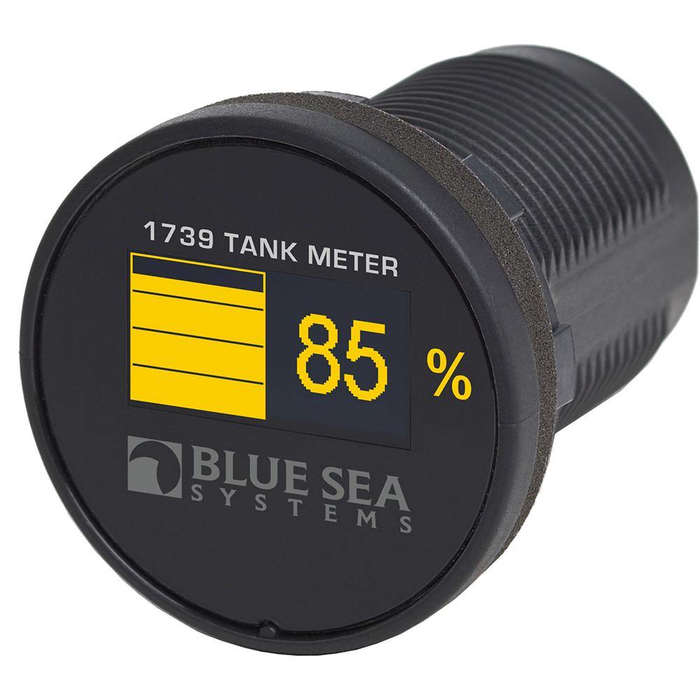 Blue Sea 1739 Mini OLED Tank Meter - Yellow [1739] - shopbulluna.com