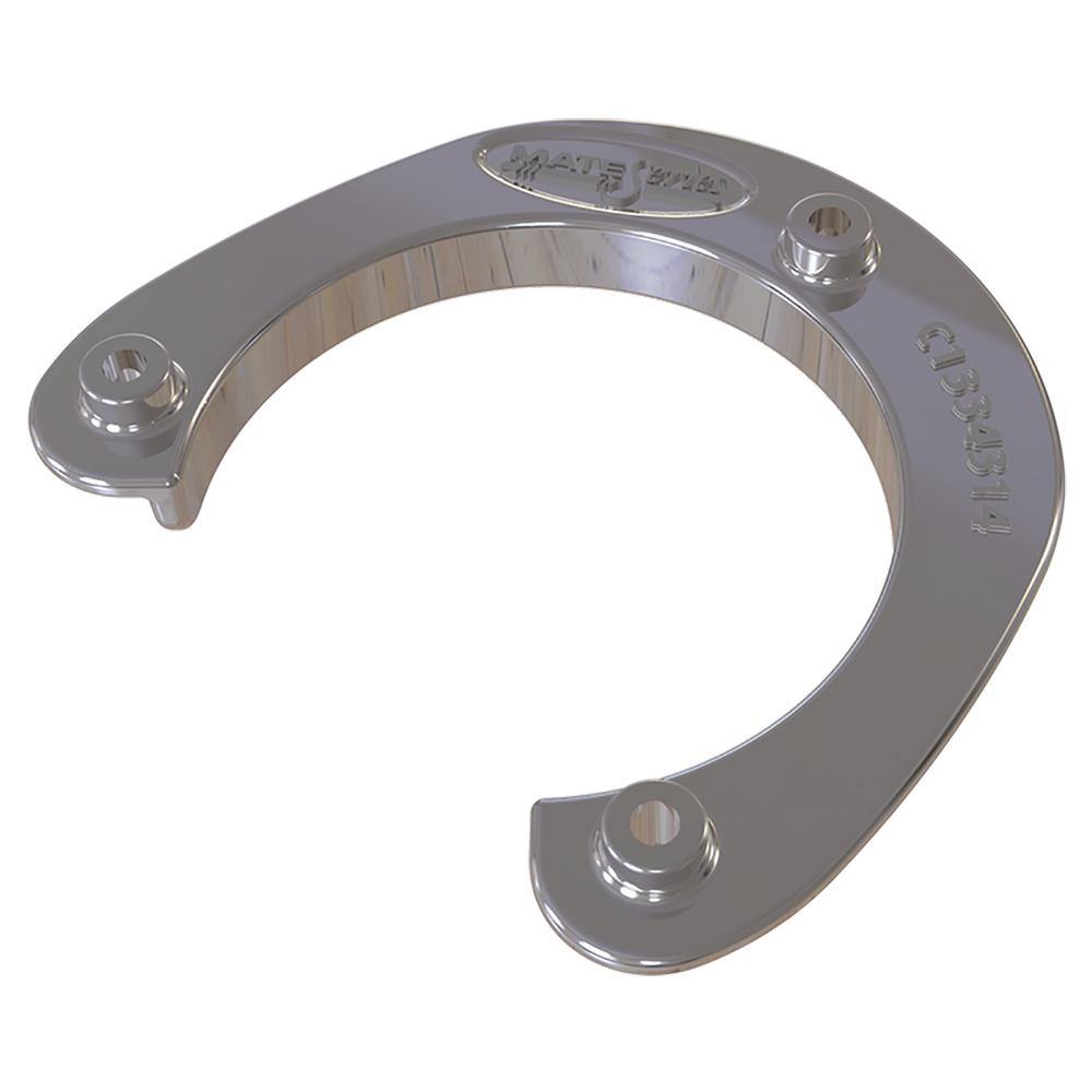 Mate Series Stainless Steel Rod  Cup Holder Backing Plate f/Round Rod/Cup Only f/3-3/4" Holes [C1334314] - shopbulluna.com