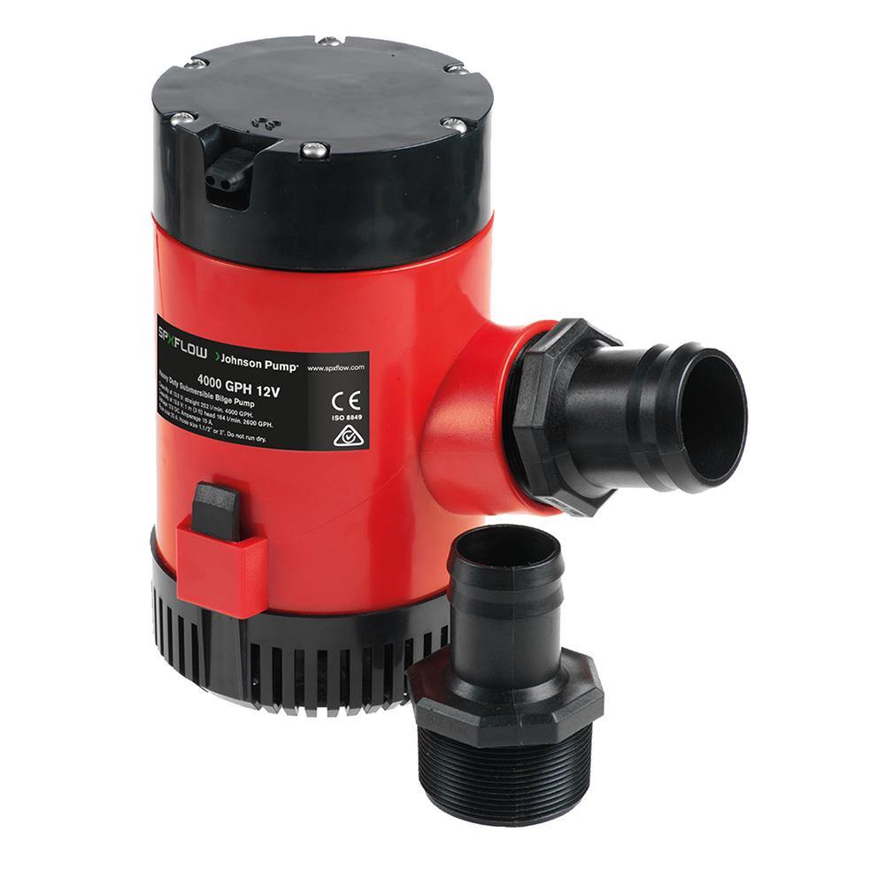 Johnson Pump Heavy Duty Bilge Pump 4000 GPH - 24V [40084] - shopbulluna.com