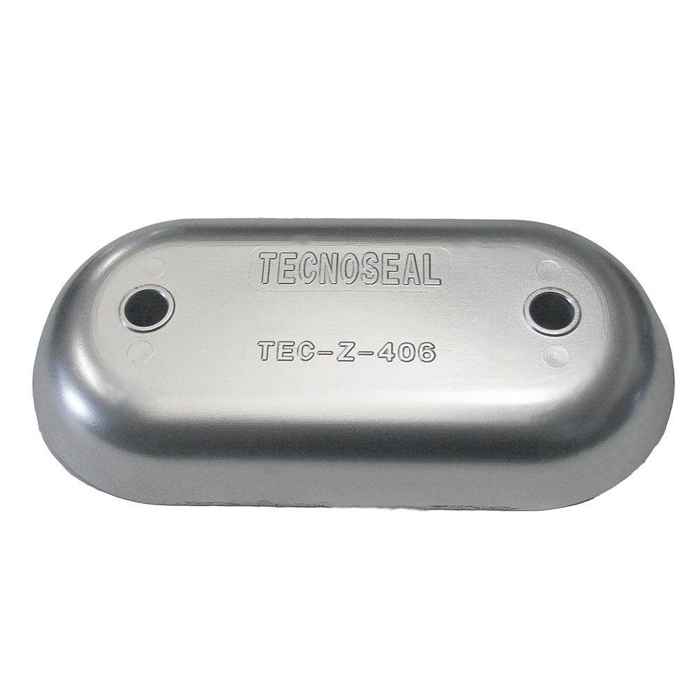 Tecnoseal Magnesium Hull Plate Anode 8-3/8" x 4-1/32" x 1-1/16" [TEC-Z-406MG] - shopbulluna.com