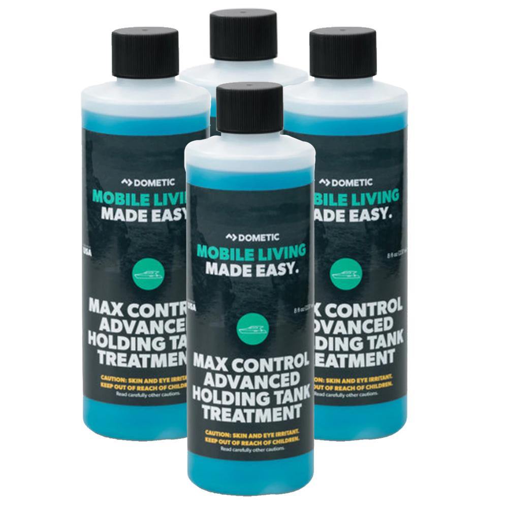 Dometic Max Control Holding Tank Deodorant - Four (4) Pack of 8oz Bottles [379700029] - shopbulluna.com