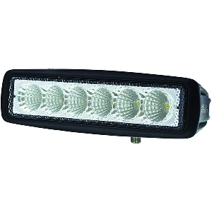 Hella Marine Value Fit Mini 6 LED Flood Light Bar - Black [357203001] - shopbulluna.com