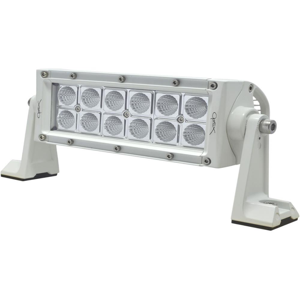 Hella Marine Value Fit Sport Series 12 LED Flood Light Bar - 8" - White [357208011] - shopbulluna.com