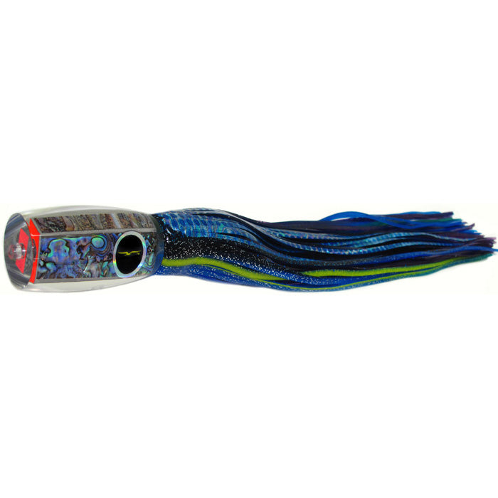 Black Bart 1656 Flat Nose Medium Heavy Tackle Lure - Black Blue Dot/Purple Fleck - shopbulluna.com