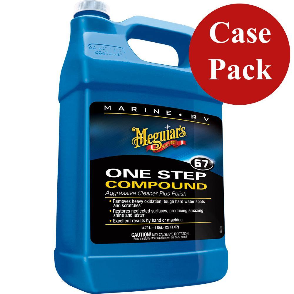 Meguiars Marine One-Step Compound - 1 Gallon *Case of 4* [M6701CASE] - shopbulluna.com