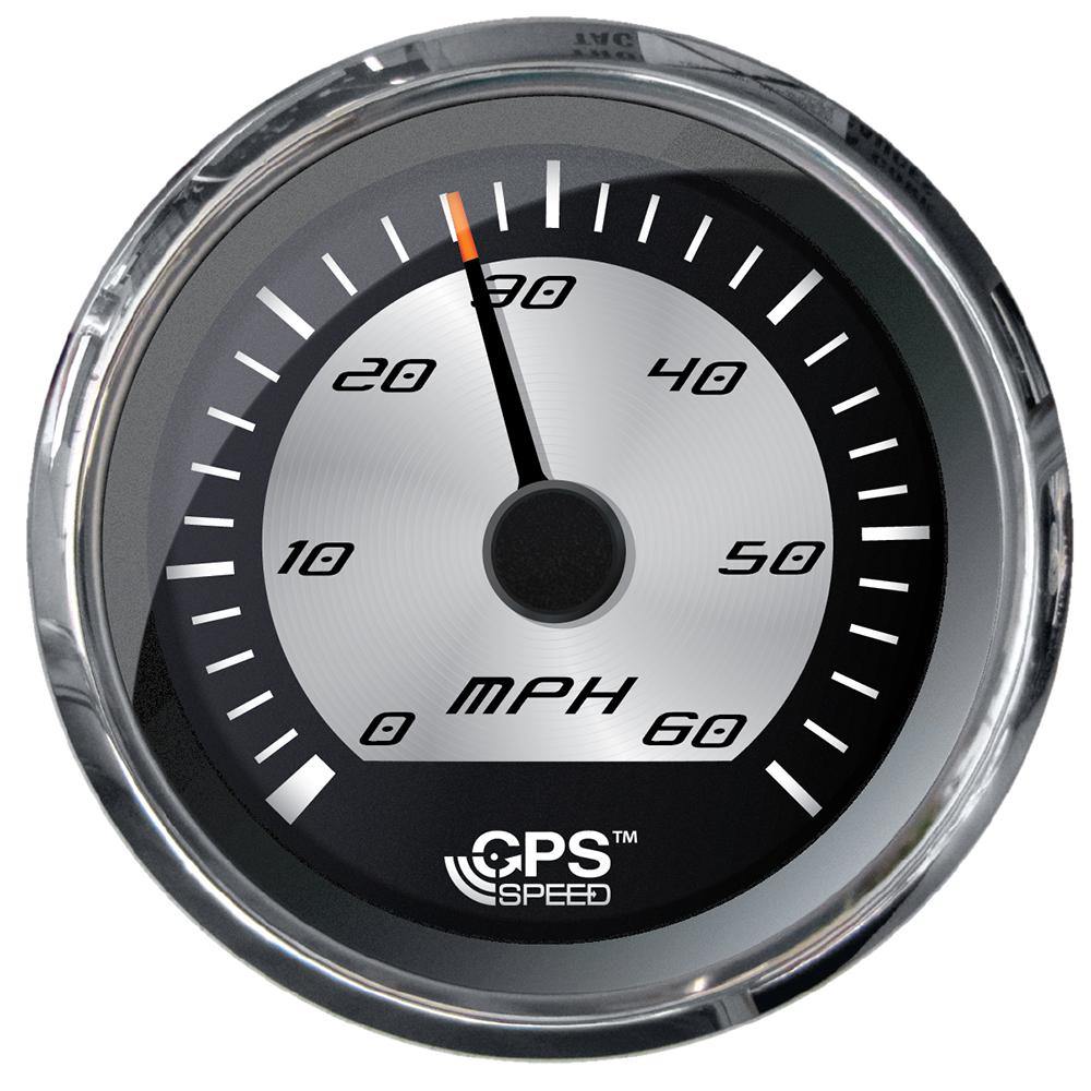 Faria Platinum 4" Speedometer - 60MPH - GPS [22010] - shopbulluna.com