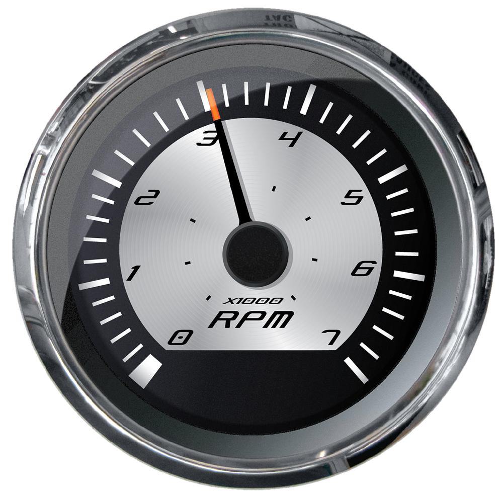 Faria Platinum 4" Tachometer - 7000 RPM (Gas - Inboard, Outboard  I/O) [22009] - shopbulluna.com