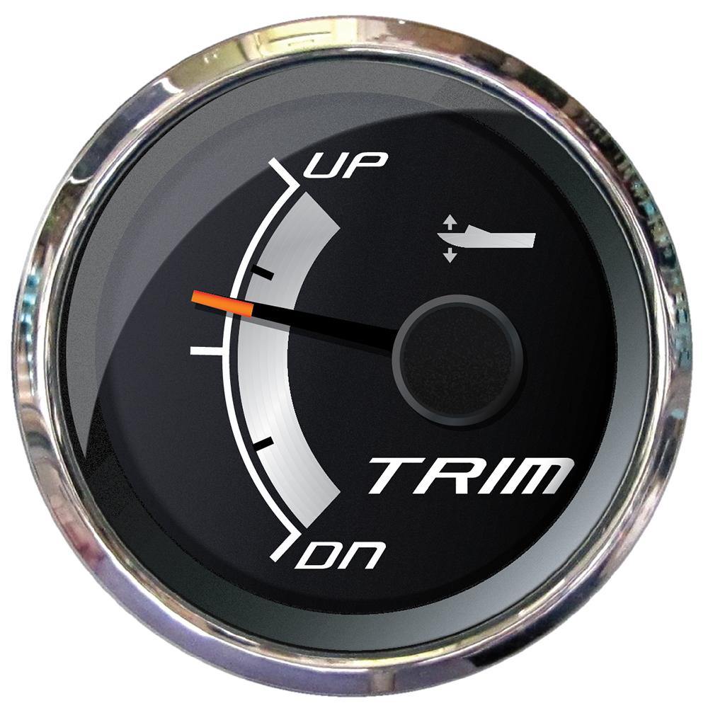 Faria Platinum 2" Trim Gauge f/Johnson, Evinrude  Suzuki Outboards [22020] - shopbulluna.com