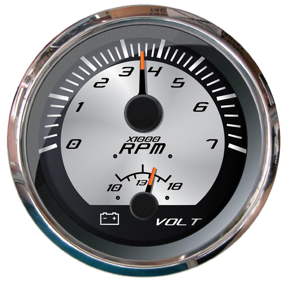 Faria Platinum 4" Multi-Function - Tachometer  Voltmeter [22016] - shopbulluna.com