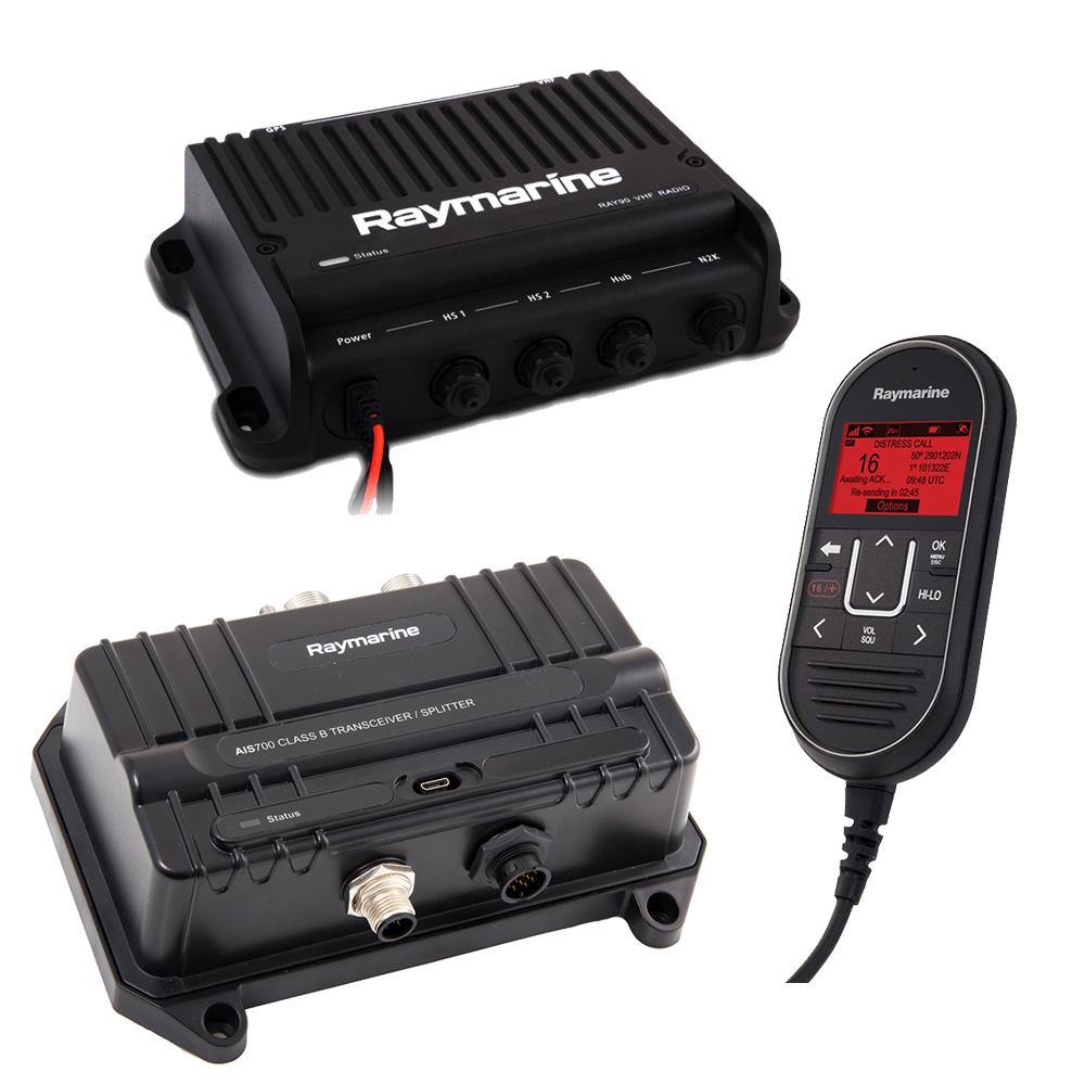 Raymarine Ray90 VHF Radio  AIS700 Bundle [T70424] - shopbulluna.com