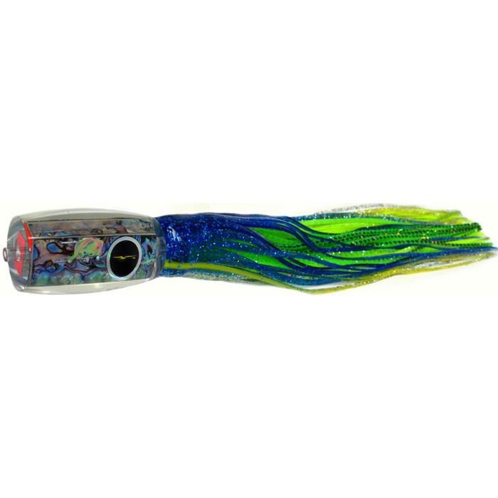 Black Bart 1656 Flat Nose Medium Heavy Tackle Lure - Blue Yellow/Green Chartreuse - shopbulluna.com