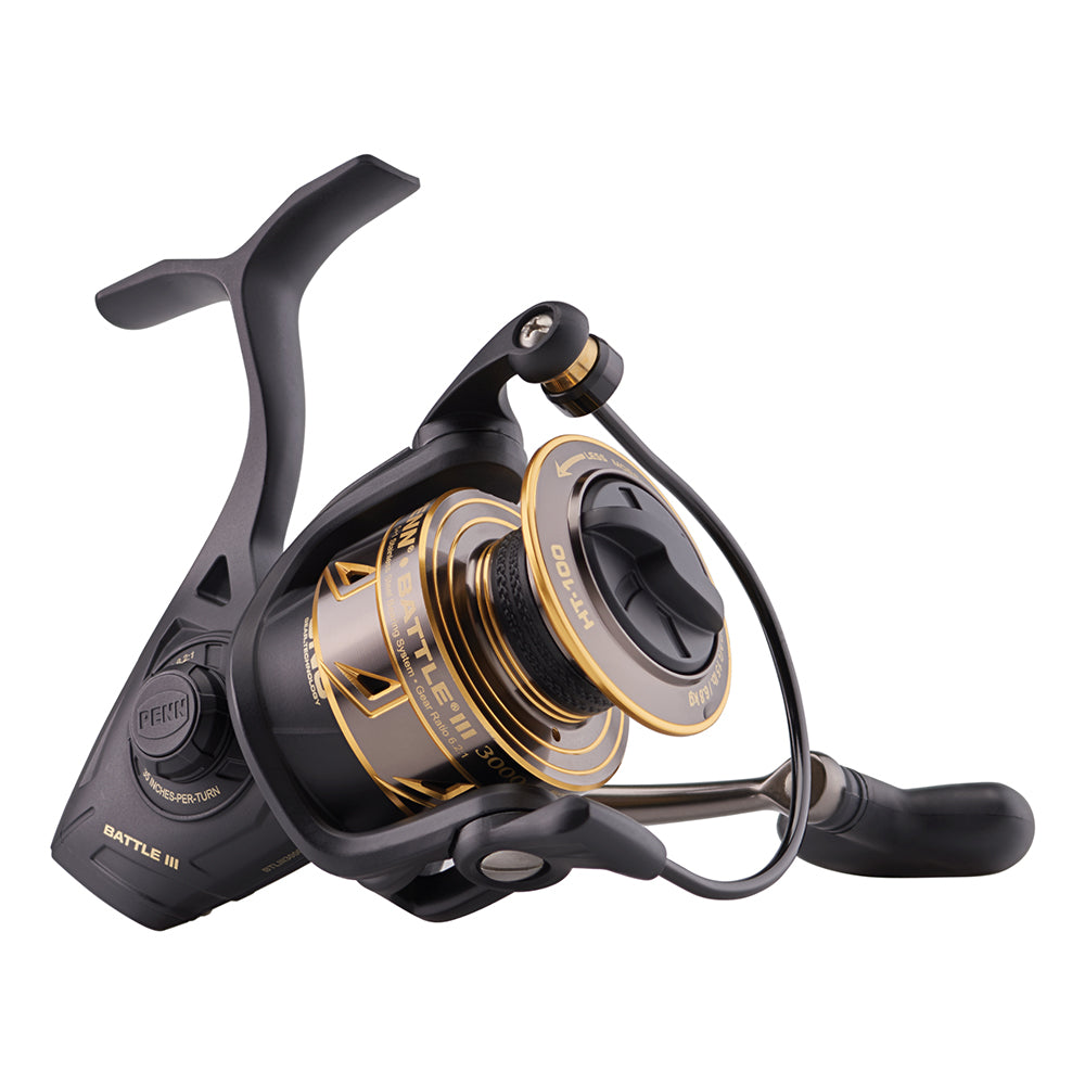 PENN BTLIII3000 Battle III 3000 Spinning Reel [1518032] - shopbulluna.com