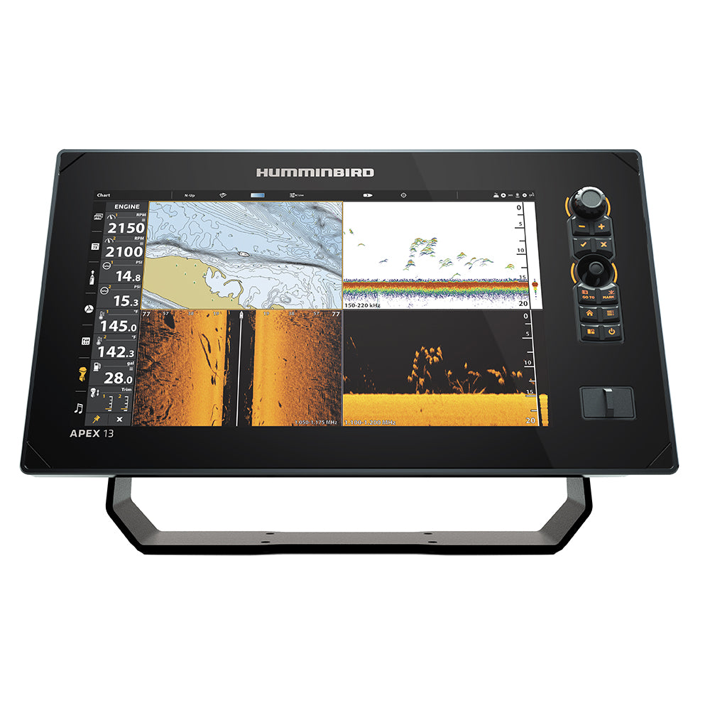 Humminbird APEX 13 MSI+ Chartplotter [411470-1] - shopbulluna.com