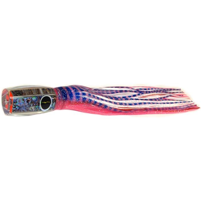 Black Bart 1656 Flat Nose Medium Heavy Tackle Lure - Pink Tiger/White - shopbulluna.com