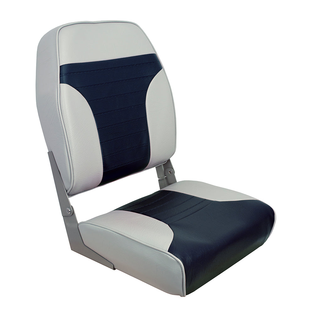 Springfield High Back Multi-Color Folding Seat - Blue/Grey [1040661] - shopbulluna.com