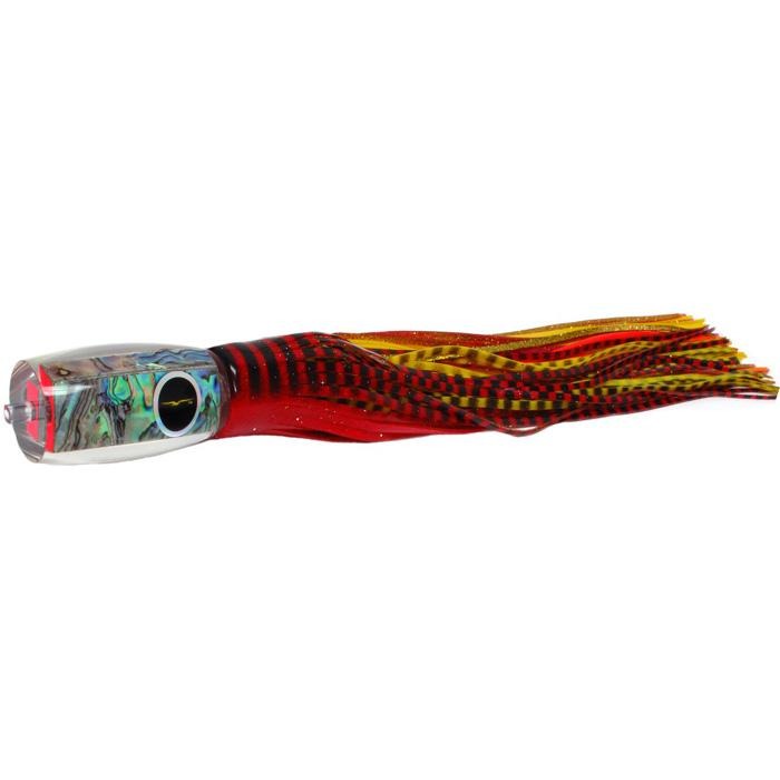 Black Bart 1656 Flat Nose Medium Heavy Tackle Lure - Red Tiger/Yellow Tiger - shopbulluna.com