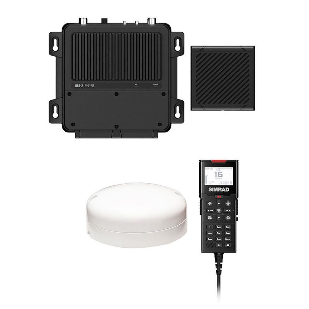 Simrad RS100-B Black Box VHF Radio w/Class B AIS  GPS Antenna [000-15792-001] - shopbulluna.com