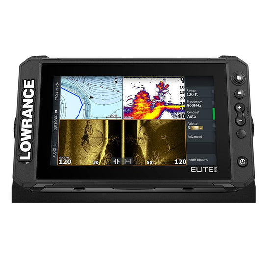 Lowrance Elite FS 9 Chartplotter/Fishfinder w/Active Imaging 3-in-1 Transom Mount Transducer [000-15692-001] - shopbulluna.com