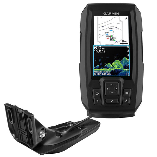 Garmin STRIKER Vivid 4cv Fishfinder w/GT20-TM [010-02550-00] - shopbulluna.com