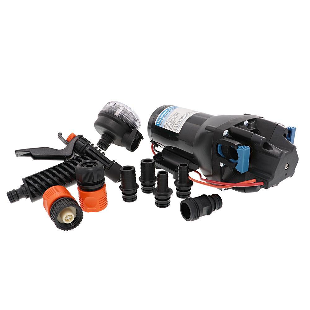 Jabsco HotShot HD4 Heavy Duty Washdown Pump - 12V - 4 GPM - 60 PSI [Q401J-118N-3A] - shopbulluna.com