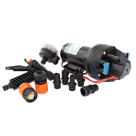 Jabsco HotShot HD5 Heavy Duty Washdown Pump - 12V - 5 GPM - 70 PSI [P501J-119N-3A] - shopbulluna.com