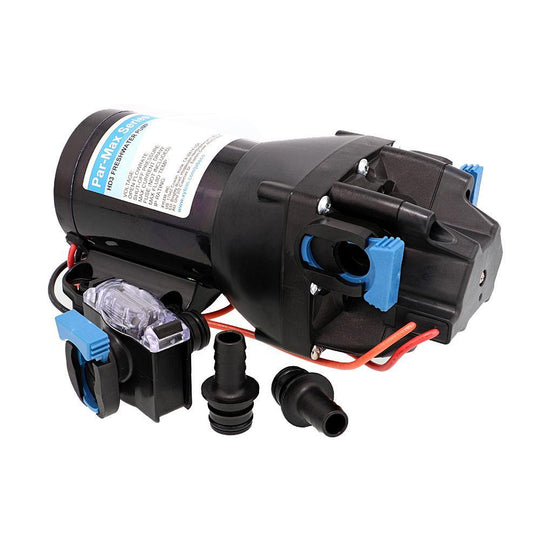 Jabsco Par-Max HD3 Heavy Duty Water Pressure Pump - 12V - 3 GPM - 40 PSI [Q301J-115S-3A] - shopbulluna.com