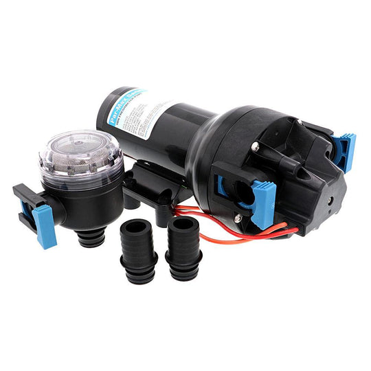 Jabsco Par-Max HD6 Heavy Duty Water Pressure Pump - 12V - 6 GPM - 40 PSI [P601J-215S-3A] - shopbulluna.com